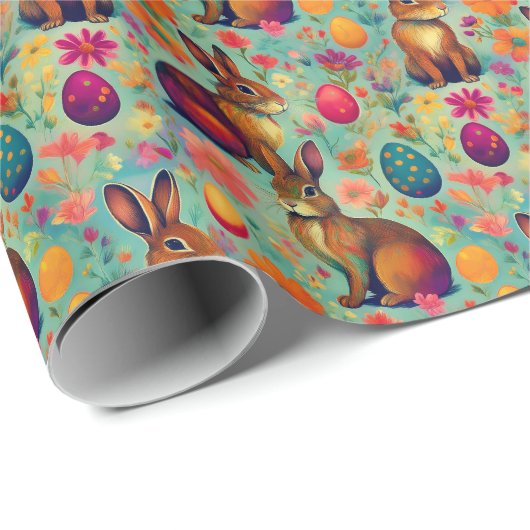 Osterverpackungspapier Geschenkpapier (Rolleneckpunkt)