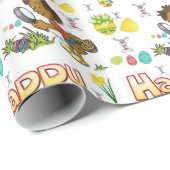 Osterverpackungspapier Geschenkpapier (Rolleneckpunkt)