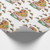 Osterverpackungspapier Geschenkpapier (Ecke)