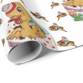 Osterverpackungspapier Geschenkpapier (Rolleneckpunkt)