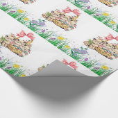 Osterverpackungspapier Geschenkpapier (Ecke)