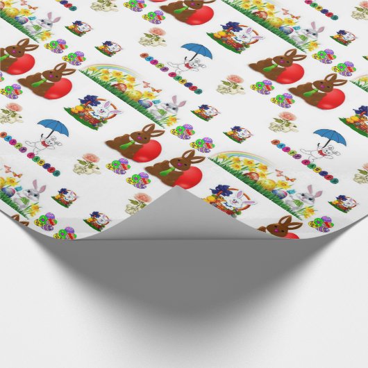 Osterverpackungspapier Geschenkpapier (Ecke)