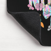 Osterverse Oberschwester Kokette Frohe Ostern Kran Mousepad (Ecke)