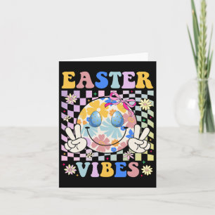 Ostervibes Coquetee Smile Bunny Peace Retro Grotto Karte