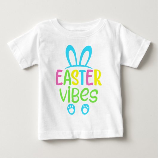 Ostervibes Pastel Baby T-shirt (Vorderseite)