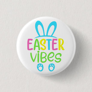 Ostervibes Pastel Button