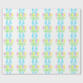 Ostervibes Pastel Geschenkpapier (Flach)