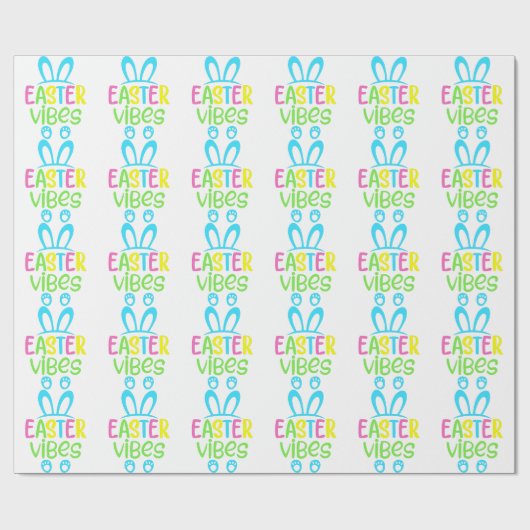 Ostervibes Pastel Geschenkpapier (Flach)