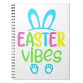 Ostervibes Pastel Notizblock (Vorderseite)
