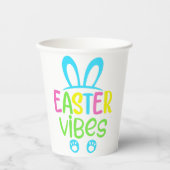 Ostervibes Pastel Pappbecher (Vorderseite)