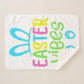 Ostervibes Pastel Sherpadecke (Vorderseite (Horizontal))