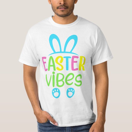 Ostervibes Pastel T-Shirt (Vorderseite)