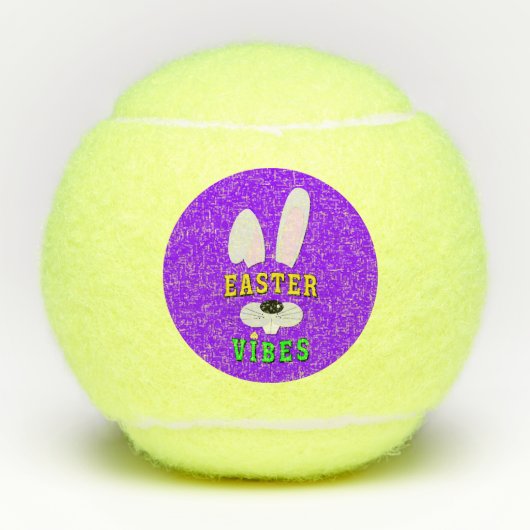 Ostervibes Tennisbälle (Vorderseite)