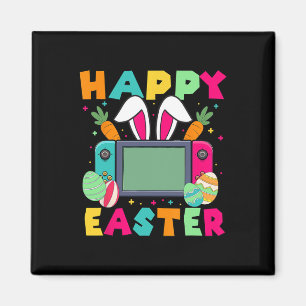 Ostervideo Game Bunny Gaming Controller Gamer Bo Magnet