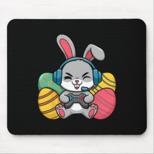 Ostervideospiel Bunny Eggs Gaming Gamer Boys Männe Mousepad