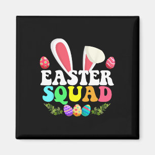 Osterviertel Familie Matching Bunny Egg Jagen Ohr Magnet