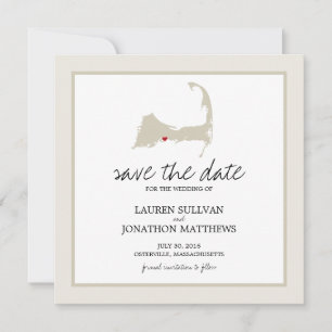 Osterville Cape Cod Wedding Save the Date