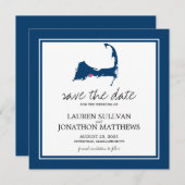 Osterville Cape Cod Wedding Save the Date (Vorne/Hinten)