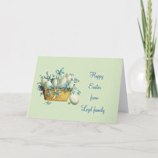 OsterVintag Karte (Vorderseite)