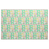 OsterVintage Bunnies Kanbits Kariert Trim 4,5" Stoff (Fat Quarter (45,7 x 55,9 cm))