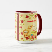 OsterVintage Hühnerreise-Sammlung Tasse (VorderseiteRechts)