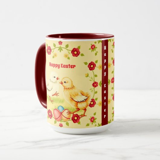 OsterVintage Hühnerreise-Sammlung Tasse (Vorderseite Links)