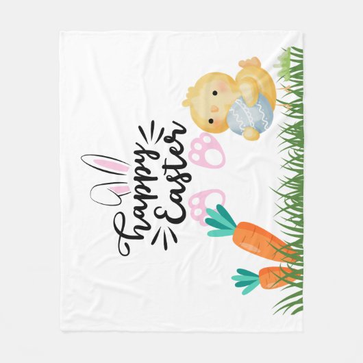 Ostervlies Fleecedecke (Vorderseite)