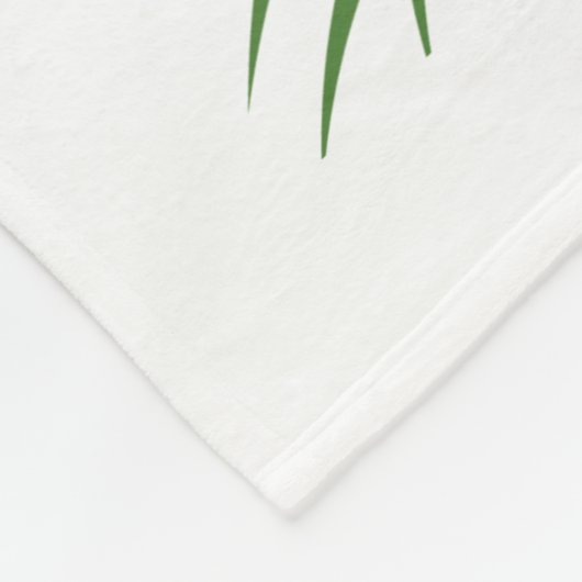 Ostervlies Fleecedecke (Ecke)