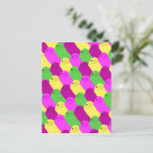 Ostervogelkerze Feiertagspostkarte (Stehend Vorderseite)