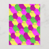 Ostervogelkerze Feiertagspostkarte (Vorderseite)