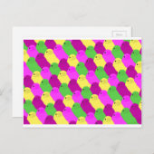 Ostervogelkerze Feiertagspostkarte (Vorne/Hinten)