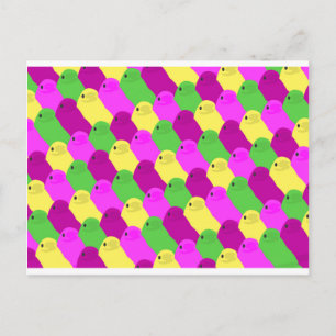 Ostervogelkerze Feiertagspostkarte