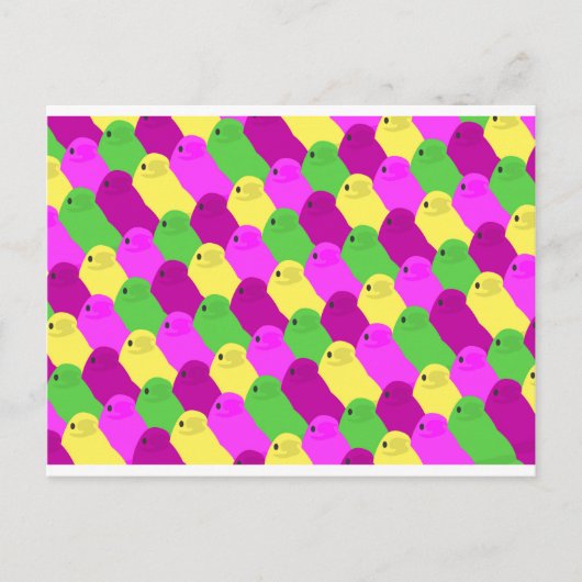 Ostervogelkerze Feiertagspostkarte (Vorderseite)