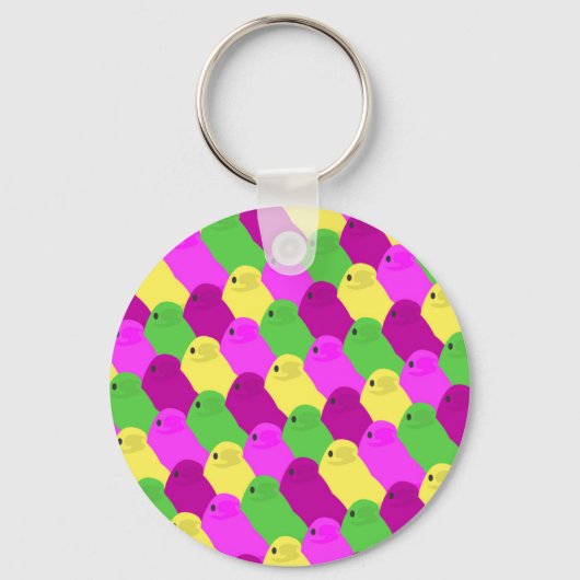 Ostervogelkerze Schlüsselanhänger (Vorderseite)