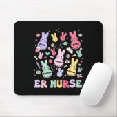 Ostervollzeit-Nurse-Practitioner in der Notaufnahm Mousepad (Mit Mouse)