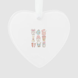 Ostervollzugshelfer Zahn Bunny Zahnarzt T-Shir Ornament