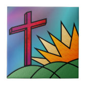 Ostervormittag Dekorationsband Fliese (Vorderseite)