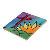 Ostervormittag Dekorationsband Fliese (Seite)