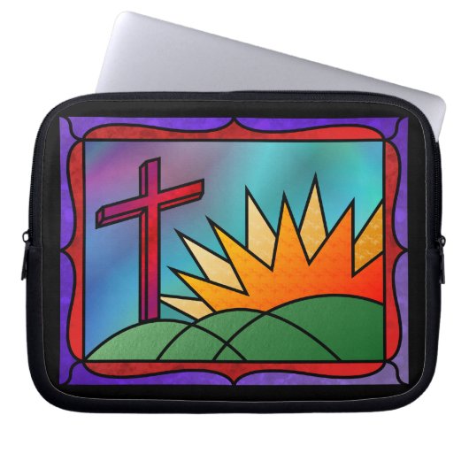 Ostervormittag Laptop-Sieb Laptopschutzhülle (Vorderseite)