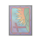 Ostervormittag Notepad Notizblock (Rotiert)