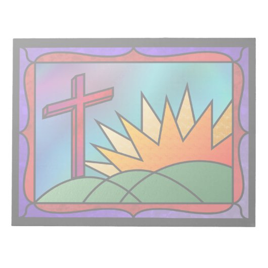 Ostervormittag Notepad Notizblock (Vorderseite)