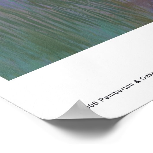 Ostervormittag Poster (Ecke)