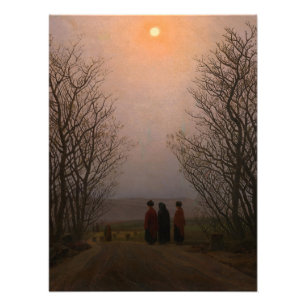 Ostervormittag von Caspar David Friedrich Fotodruck
