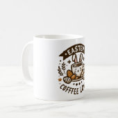 Ostervormittagsbraun Kaffeetasse (Vorderseite Links)
