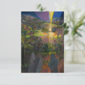 Ostervormittagskarte, Frauen am Grab (Stehend Vorderseite)