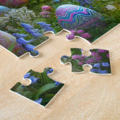 Osterwald, Verzauberter Wald, Frühlingshasen Puzzle (Seite)