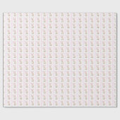 Osterwasserfarbe sonnig mit rosa Bugkalotte Geschenkpapier (Flach)