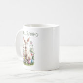 Osterwasserklumpen, Eier & Blume Kaffeetasse (Vorderseite Links)