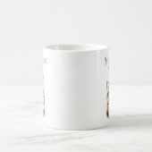 Osterwasserklumpen, Eier & Blume Kaffeetasse (Mittel)