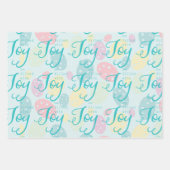 Osterweiche Papier-Flachblatt-Set 3 Geschenkpapier Set (Vorderseite)